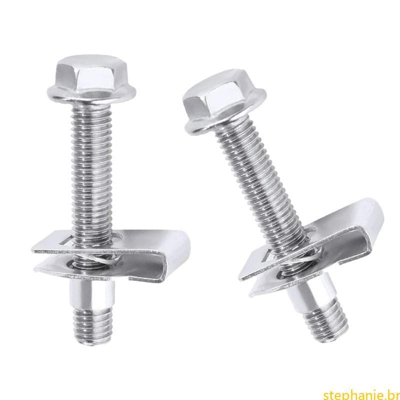 Melhores 2 Peças Parafusos Alça Tanque Combustível Aço Inoxidável 304 55157 GM11516770 Para Veículos, Fá