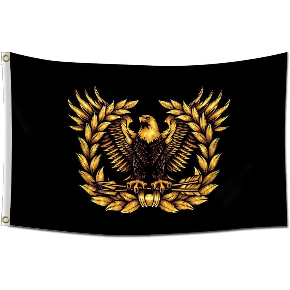 Bandeira ENMOON Eagle Rising 3x5Ft com Impressão Duplex, Cores Vivas, para Decoração de Casa, Jardim e Exterior