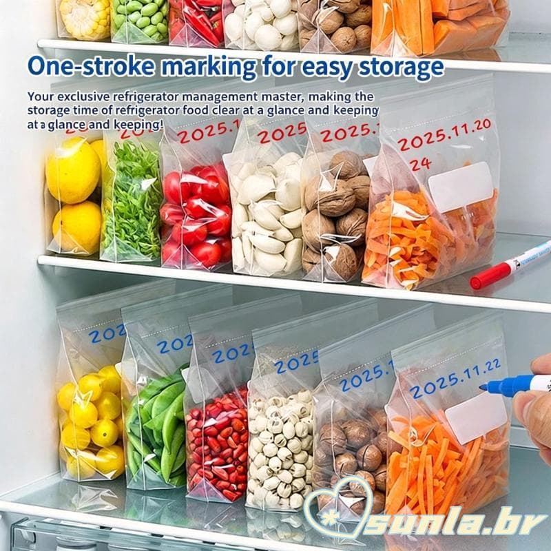 Caneta Marcadora Para Geladeira SUNL Freezer Tintas À Base Óleo Qualidade Permanecem Transparente