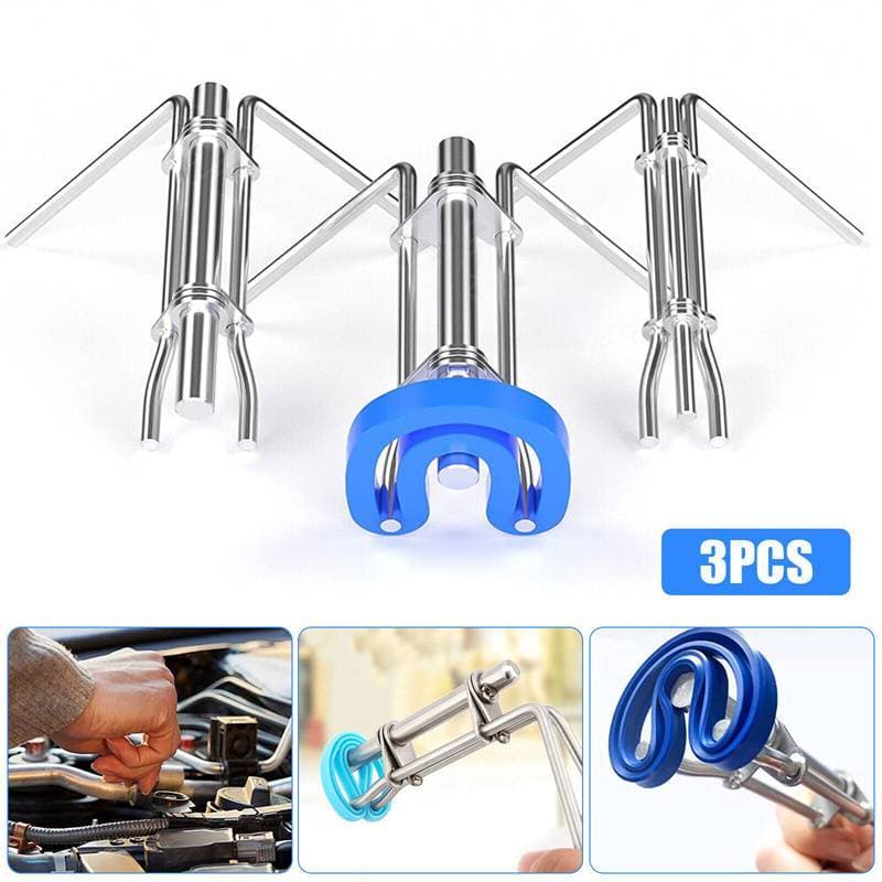 3 Pçs Alicate De Aço Inoxidável Thiened Para Vedação Juntas De Óleo Cilindro Hidráulico U-Ring Y Ferramenta Sml