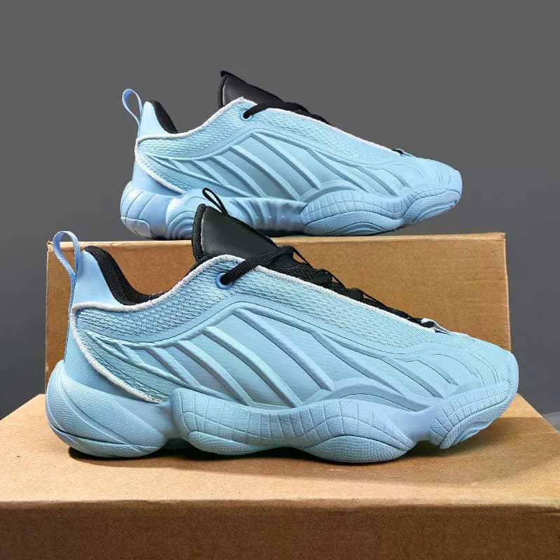 Nova moda tênis de basquete respirável combate real sapatos esportivos r
