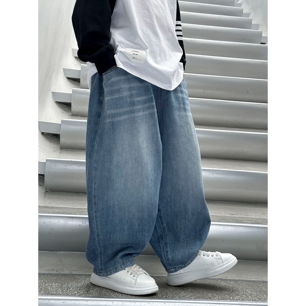 Jeans para meninos primavera outono estilo 2024 novo estilo calças infantis meninos início do outono roupas infantis gra