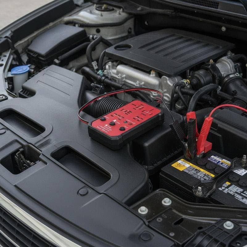 Testador De Relé Automotivo Tensão Inspetor De Bateria Automotiva Indicador LED Universal 12V Teste Eletrônico [SNOW]