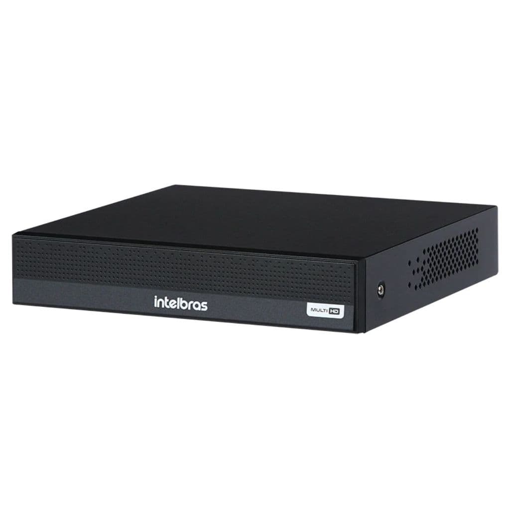 Dvr Gravador Digital de Vídeo Intelbras MHDX 3108-C 8 Canais 5MP Lite com Detecção de Veículos e Pessoas