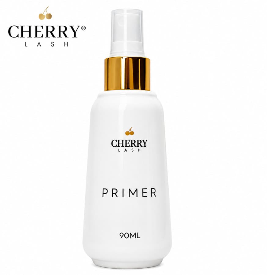 Primer Cherry Extensão De Cílios Extensao Cilios Fio Volume Adesivo Cola Alongamento Retenção Russo
