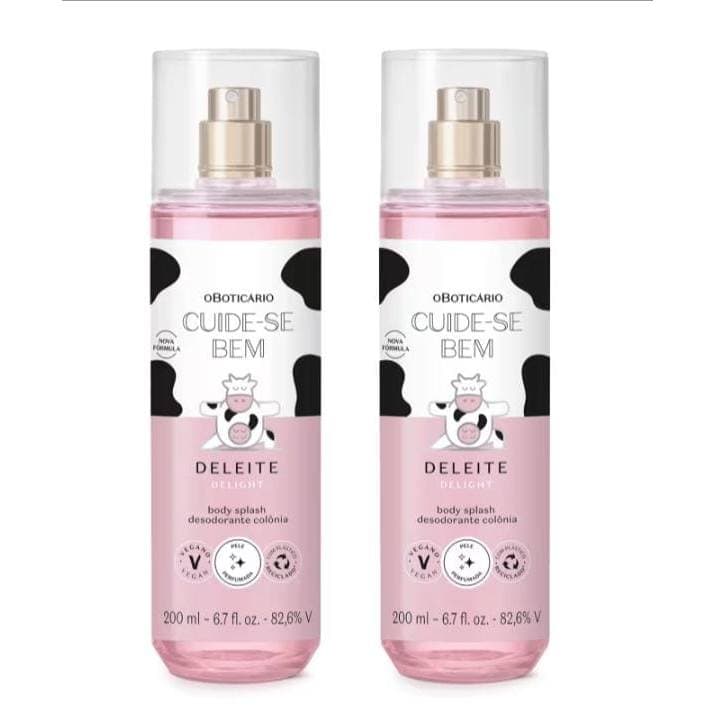 Body Splash  Cuide-se Bem Deleite 200 ml