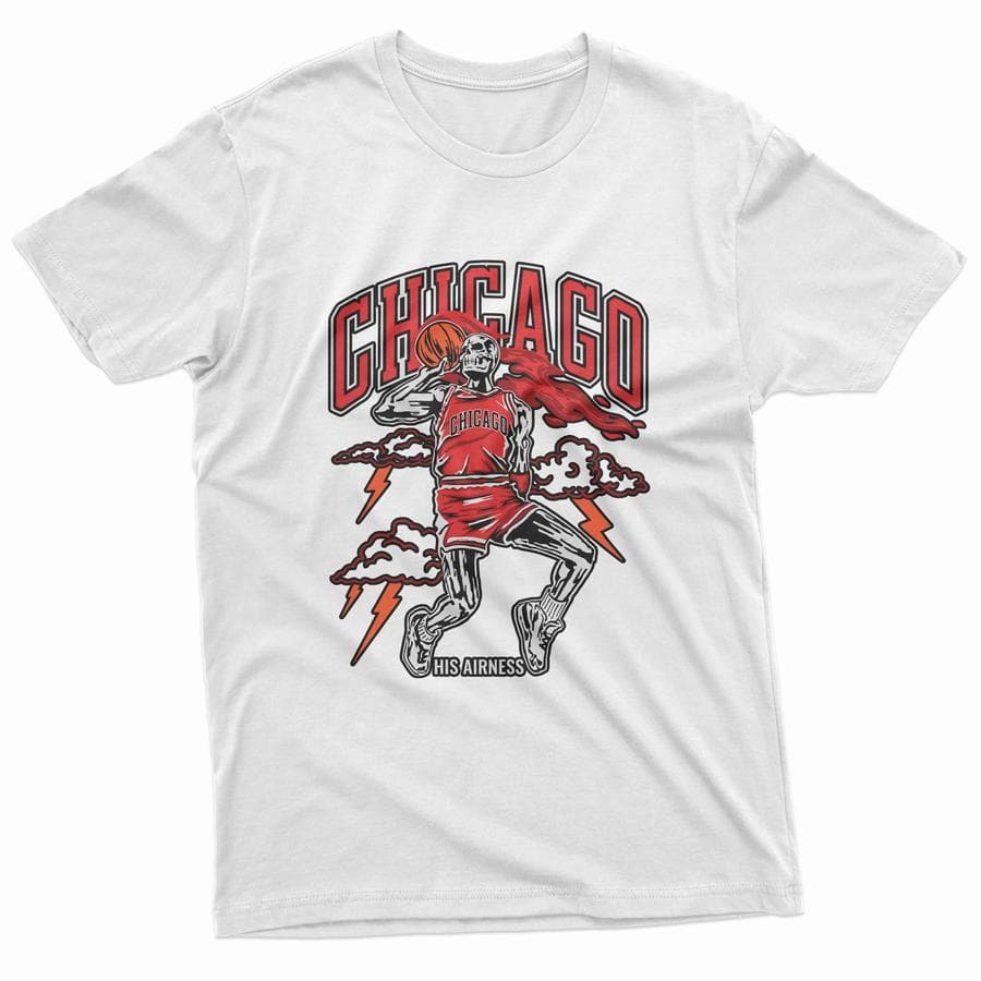 Camiseta France Amour Feminina Estampada Branca Estilo Romântico Camiseta Chicago Basquete  Streetwear