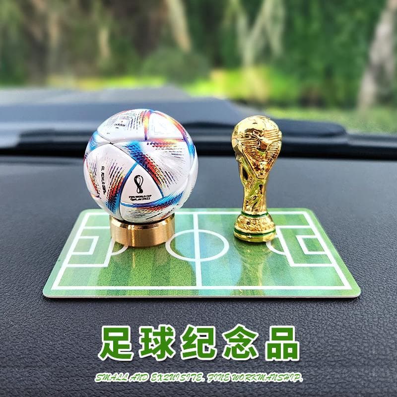 Modelo de futebol da copa do mundo europeu decoração bola estrela C Romesi modelo mercadoria criativa lembrança presente