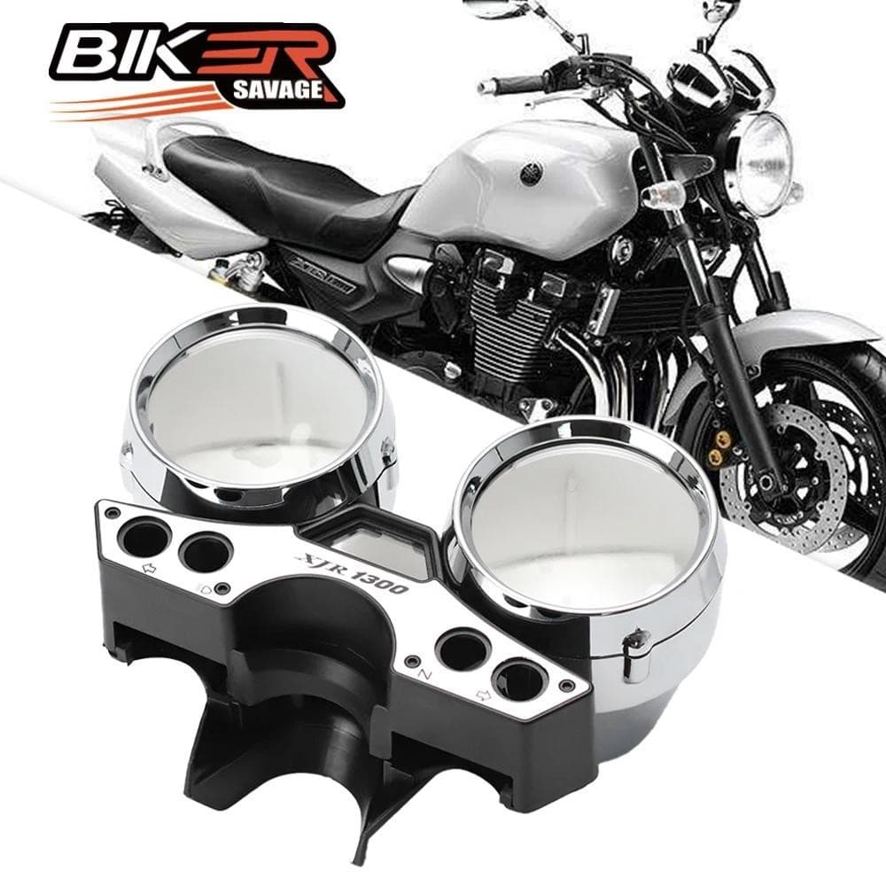 Para YAMAHA XJR1300 XJR1300SP Velocímetro Tacômetro Medidores Capa Superior Odômetro Dentro Inferior Habitação Escudo XJ