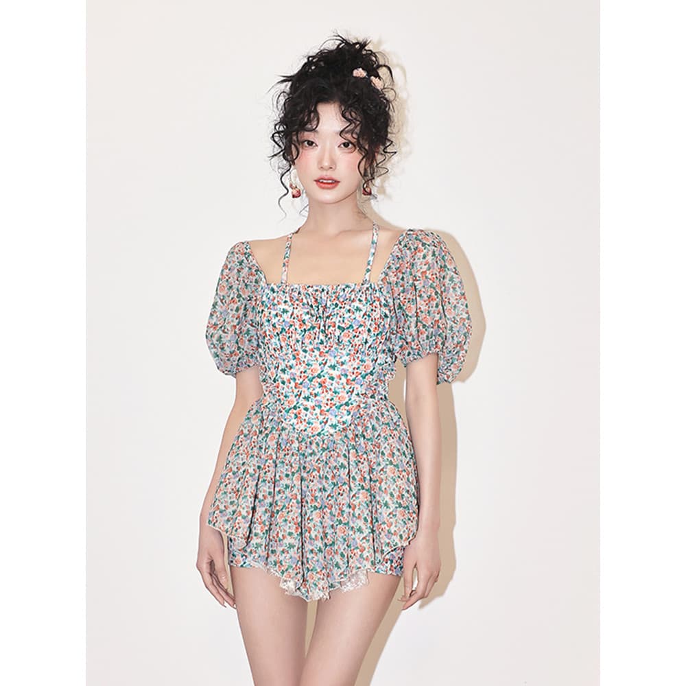 Maiô feminino 2026 novo estilo de venda quente adulto de uma peça conservadora High-End senhoras primavera quente ligeir