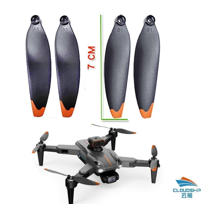 SKYSHIP P11/P9/P17 Hélices De Drone Sobressalentes De Backup Com Parafuso Para Quadricóptero RC 4K Sem Escova WiFi FPV C