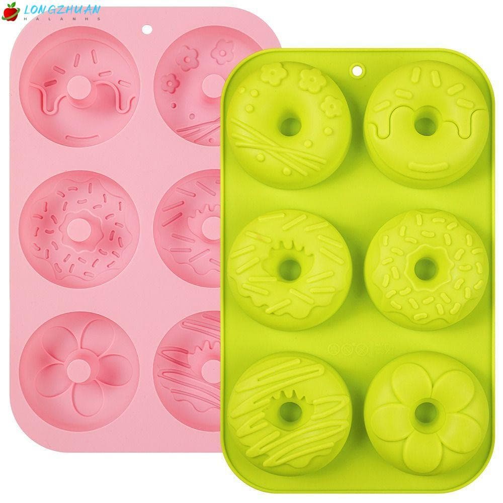 Assadeira LONNGZHUAN , Molde De Rosquinha De Silicone Resistente A Altas Temperaturas , Utensílios De Cozimento