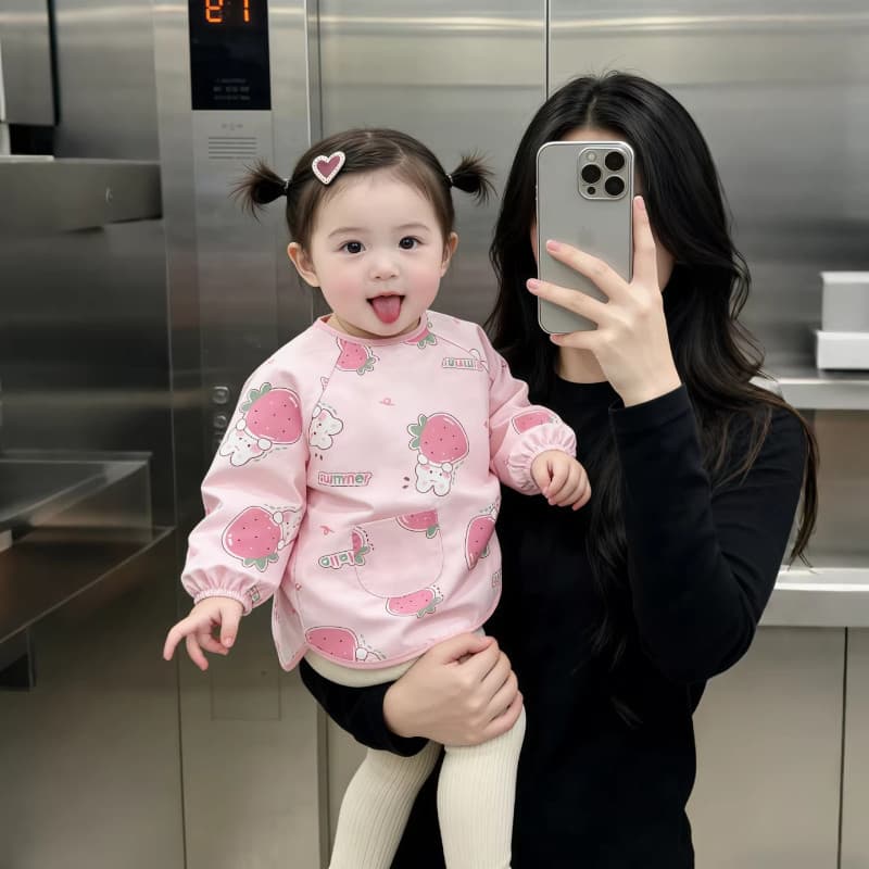Primavera outono estilo fino bebê comendo babador macacão infantil à prova d'água bebê avental à prova d'água roupa exte