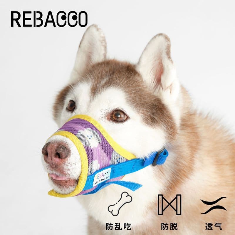 REBACCO focinho de cachorro anti-mordida anti-latido anti-alimentação aleatória ferramenta útil focinho de cachorro gran
