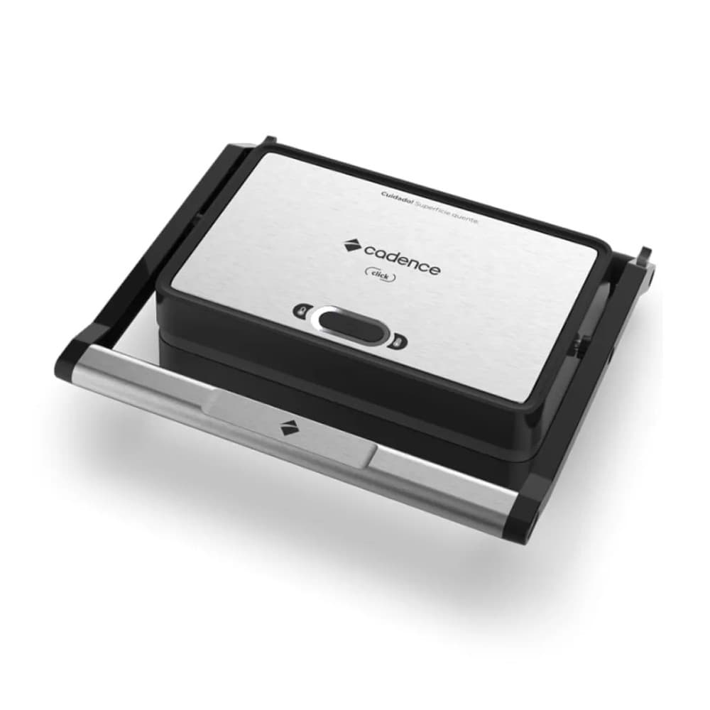 Grill Elétrico Cadence Grl200 Click Inox 127v [F133]