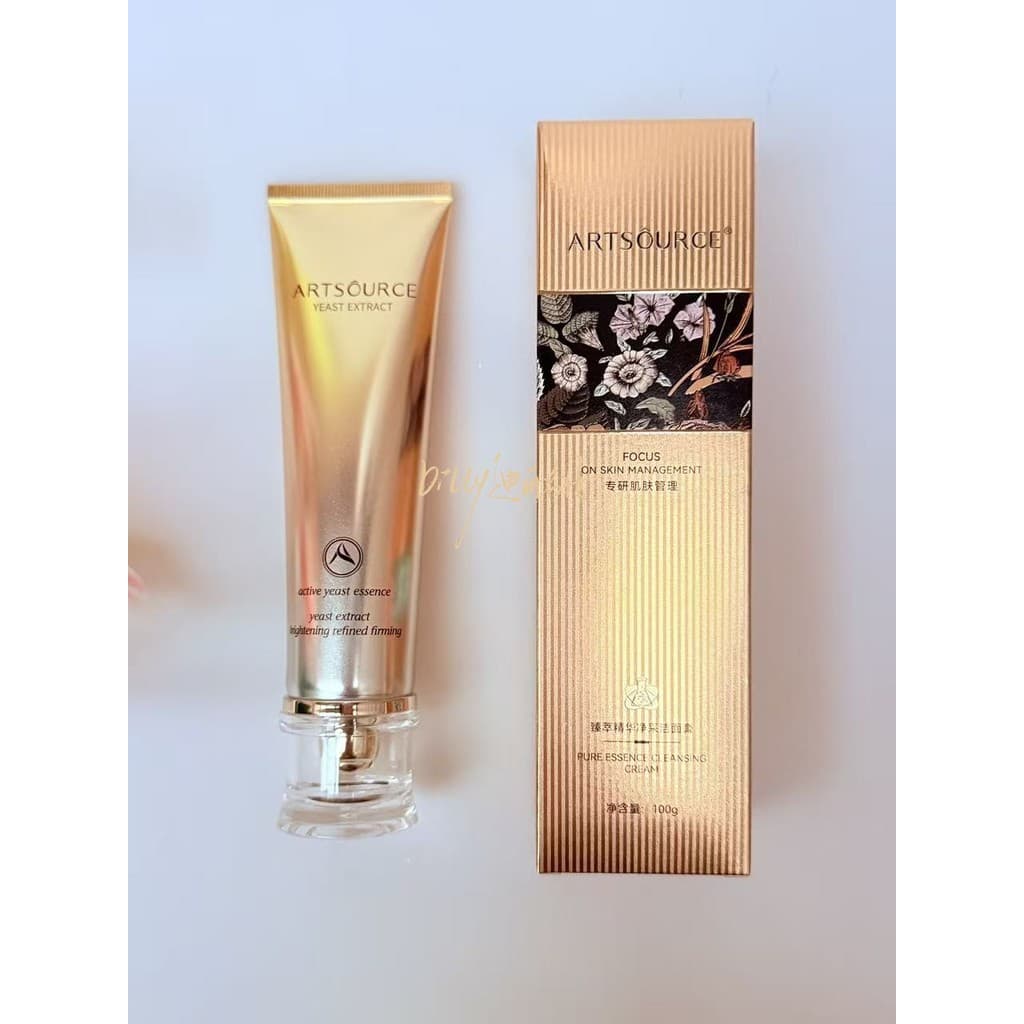 Yaziyuan essência limpeza limpador facial limpeza profunda graxa facial sujeira não apertado limpador facial 100g