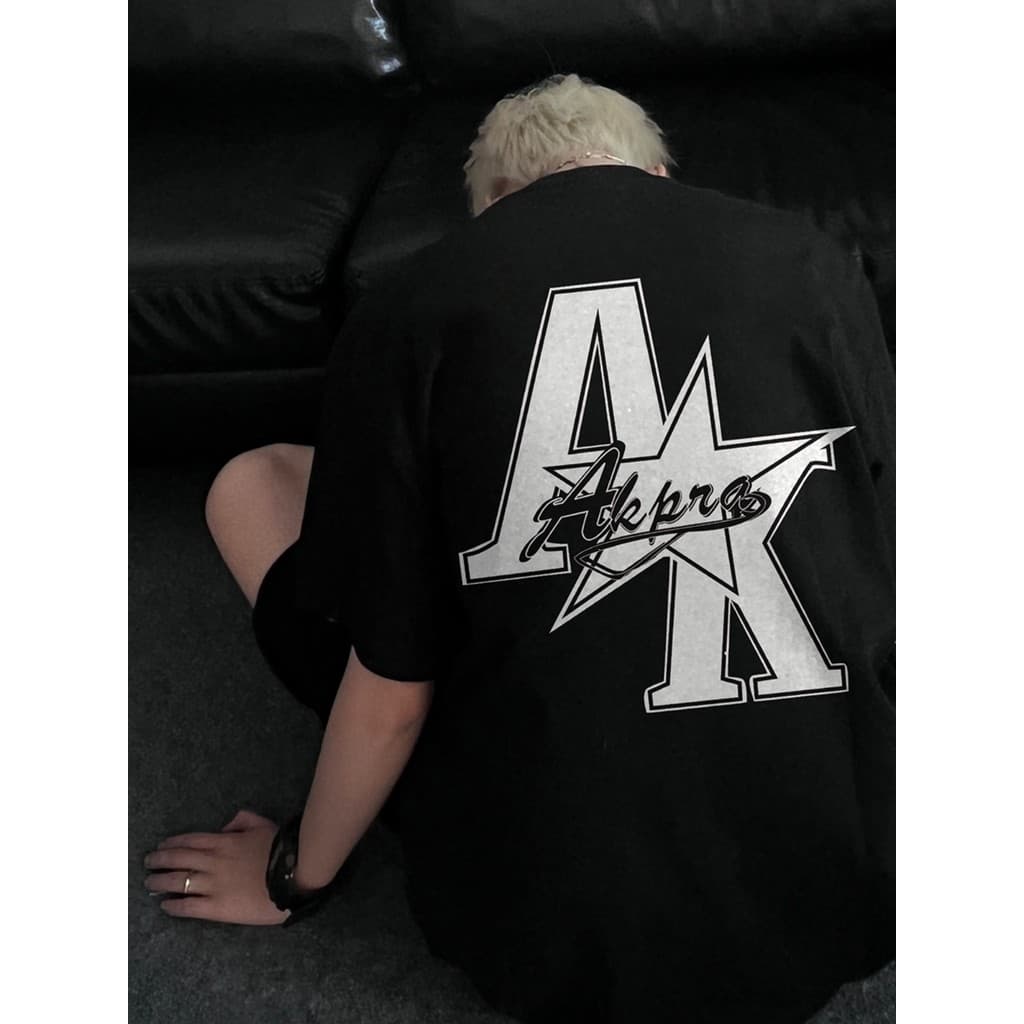 Vinho tinto camiseta de manga curta masculina verão estilo americano rufião bonito carta impressa pesado puro algodão ta