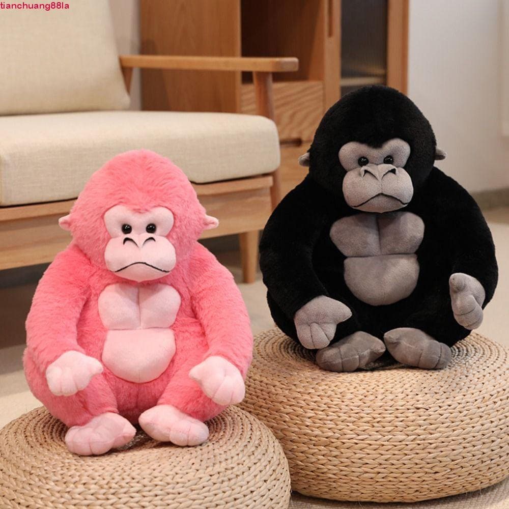 Brinquedo de pelúcia Tianchuang Gorilla, travesseiro, boneca de pelúcia chimpanzé, Animal macaco