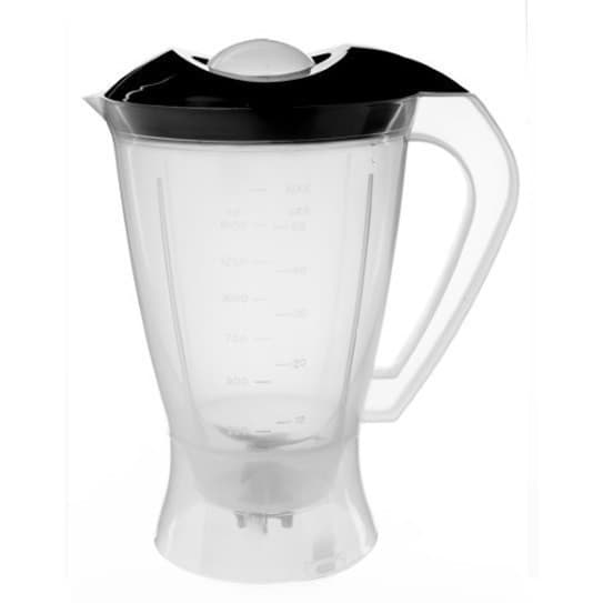 Copo Liquidificador Britânia Diamante ou Electrolux Chef  Cheff Jarra Reposição Tampa Preta Compatível Alta Qualidade