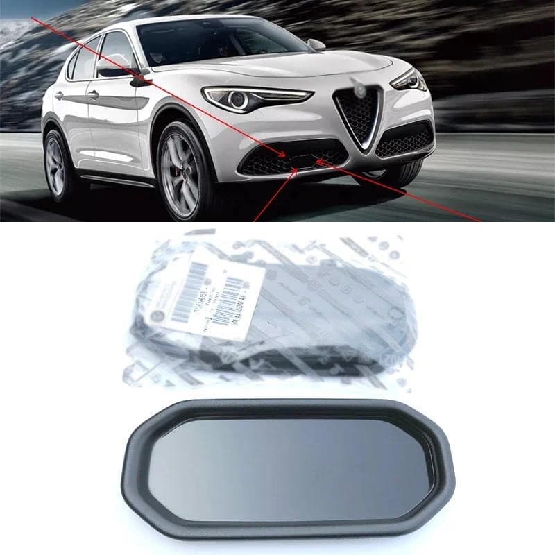 Amortecedor Dianteiro Grill Radar ACC Capa Sensor Para Alfa Romeo Stelvio 200 280 2018-2023 Número Da Peça 6MY6 4UDM AA