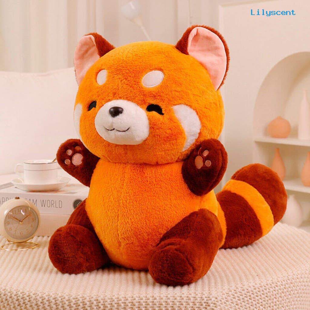 lY-Red Panda Plush Doll Pelúcia