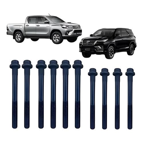 JOGO PARAFUSO CABECOTE HILUX SW4 2.8 16V 2016/2023