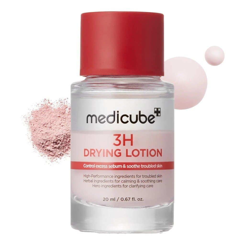 [medicube]LoçãoSecanteNoturna3H | Cuidado Direcionado para Pele Problemática e com Tendência a Acne | InghingCare com Ca