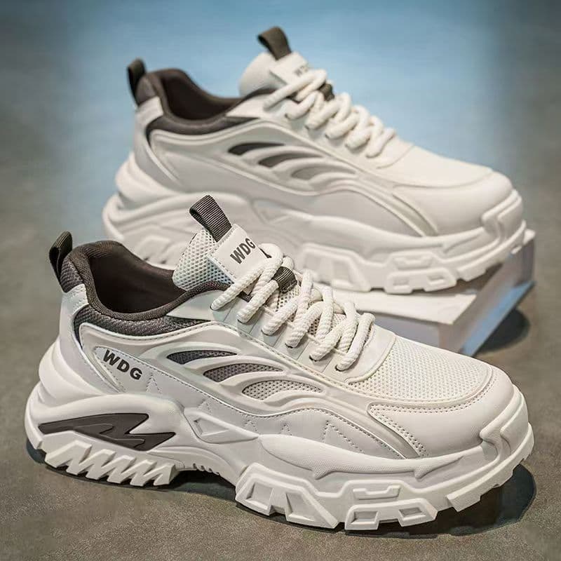 Sapatos masculinos pai sapatos masculinos 2025 novo estilo inverno All-Match casual tênis de corrida masculino de sola g