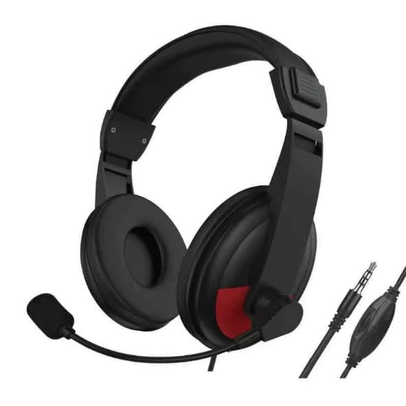 Fone de ouvido Headset Gamer com fio com microfone USB e P2 para PC computador headset videogames