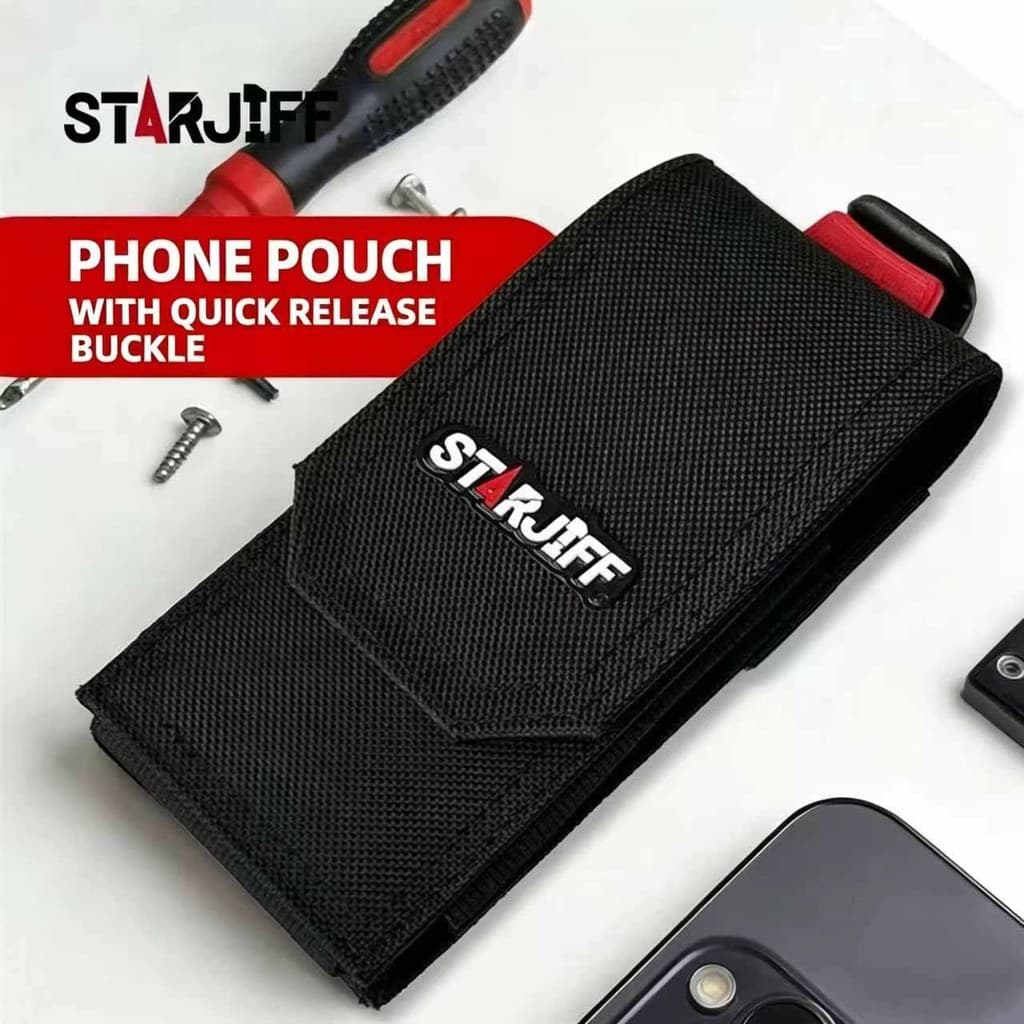 STARJIFF Bolsa Para Telefone Com Gancho Rápido Universal Oxford Pocket Pack Ferramentas De Armazenamento Especial
