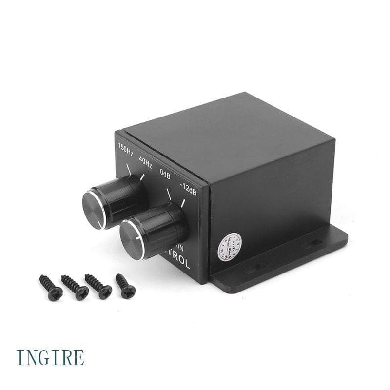 ING Regulador Carro Amplificador Baixo Subwoofer Estéreo Equalizador Controlador 4