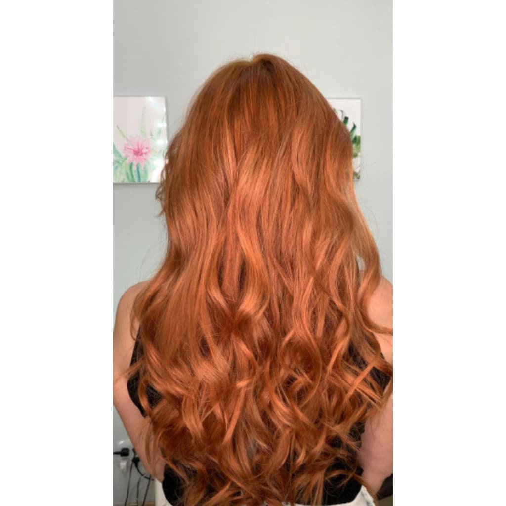 Cabelo Aplique Tic-tac Extensão Alongamento Cor Ruivo - Utimix Muita