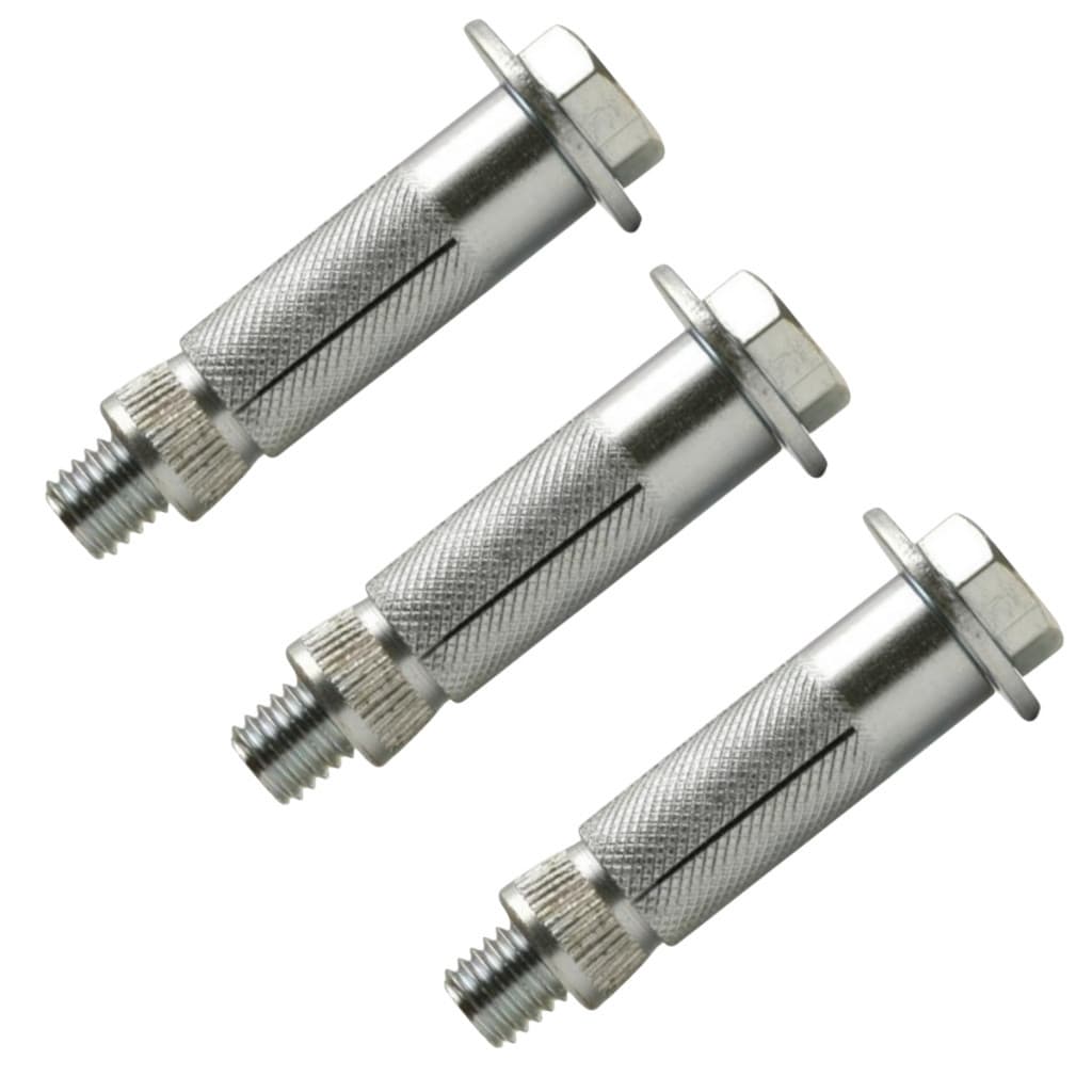 Parabolt Chumbador 1/4" x 2" Fixação Pesada – Bucha com Parafuso Aço Zincado 50 ou 100 uniadades