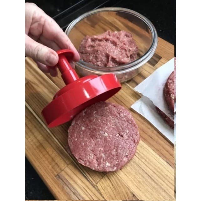 Forma Modelador De Fazer Hambúrguer Caseiro Fácil E Rápido Hamburgueira até 170g