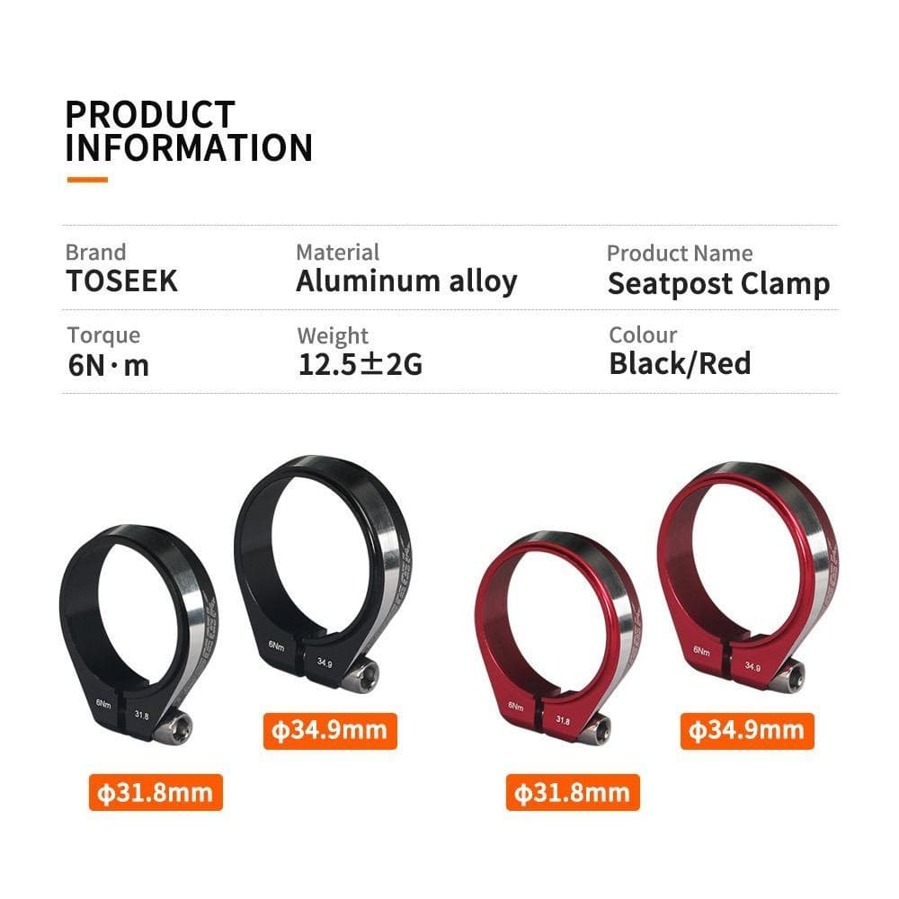 STAC Braçadeiras De Selim De Bicicleta MTB Acessórios Ultraleve De Alta Resistência Fivela De Fixação De Estrada