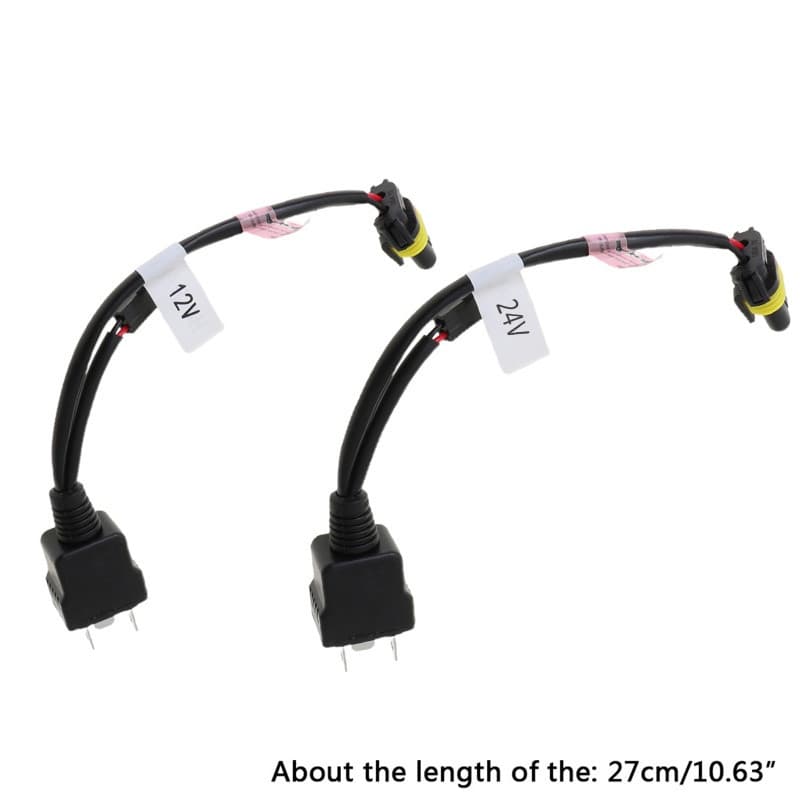 Encountera Peças Relé Automotivo 12 24V Controle Para H4 Hi Lo Bi-Xenon