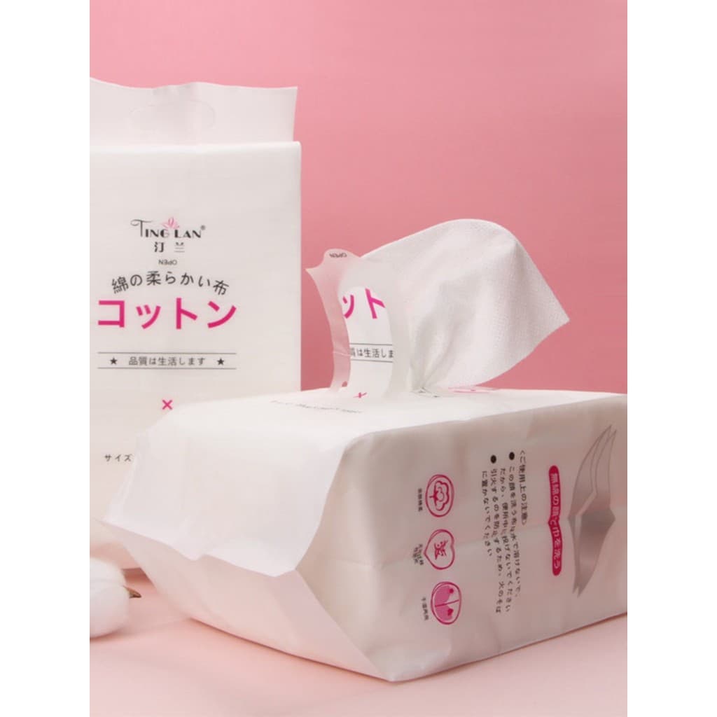 Tinglan Toalha de rosto descartável estéril, peças íntimas, toalha de limpeza, 100 peças, toalha de limpeza de beleza, t