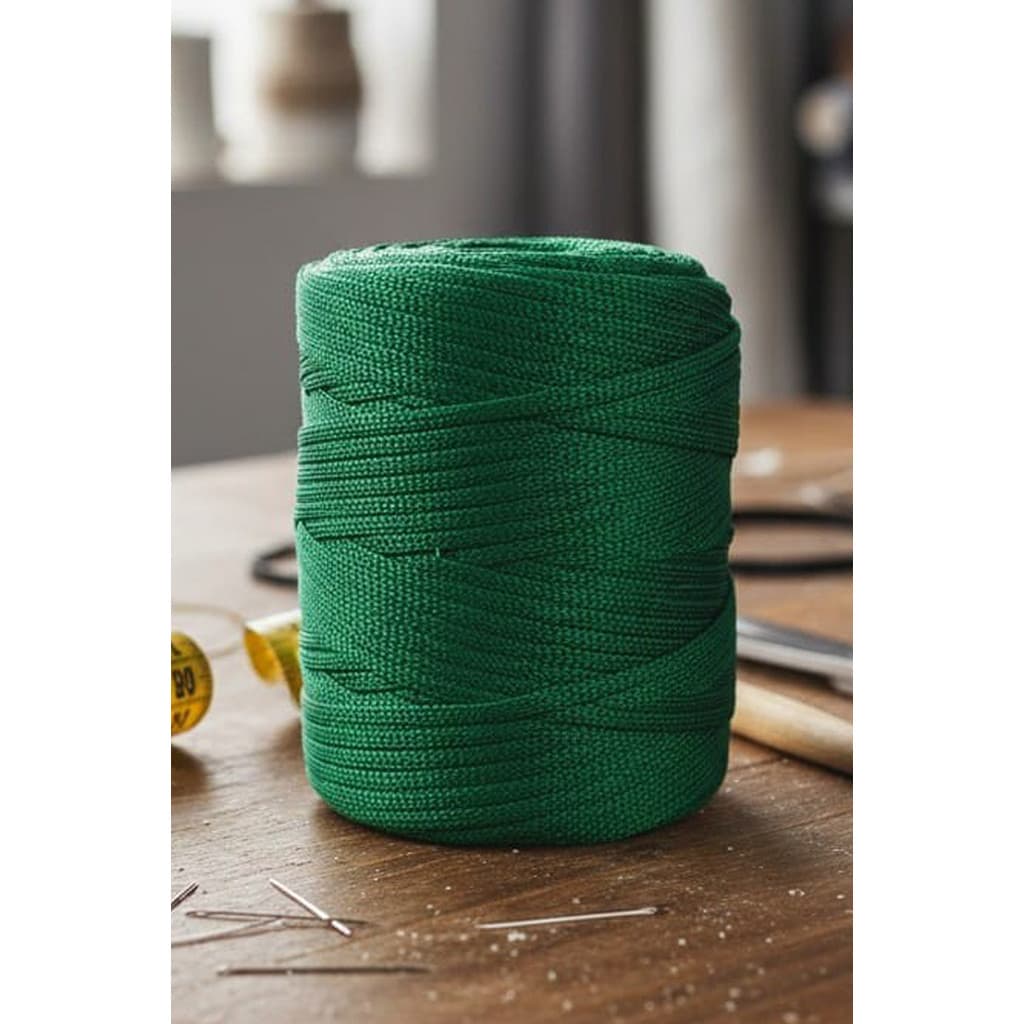 Fio Náutico Premium 100% Poliéster 5mm 500g 2200 Tex Crochê