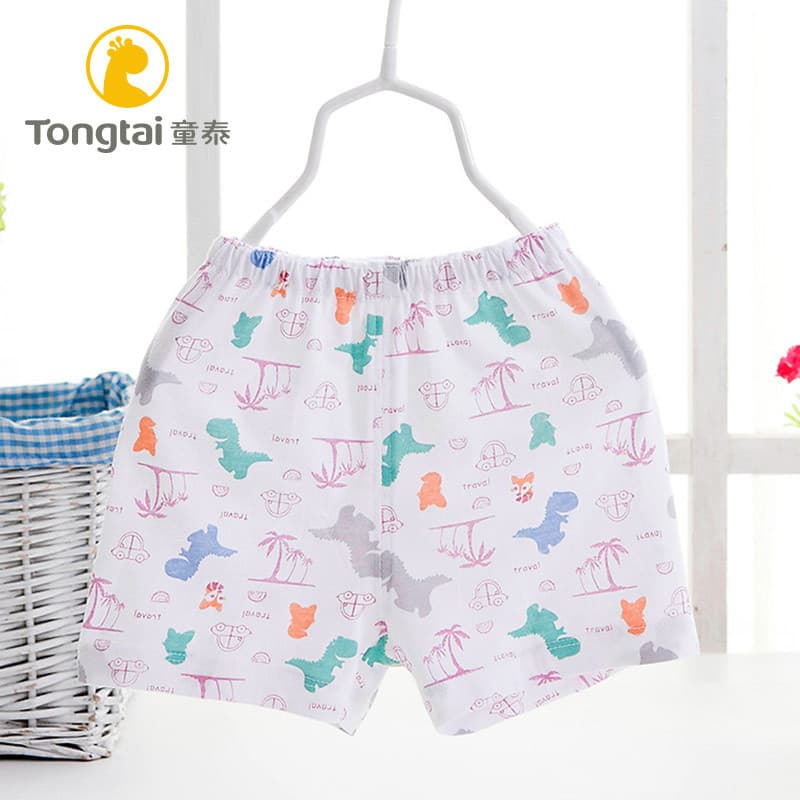 Tongtai 66cm Shorts de bebê 2020 verão novo estilo bebê calças de algodão puro meninos meninas calças de praia casuais Q