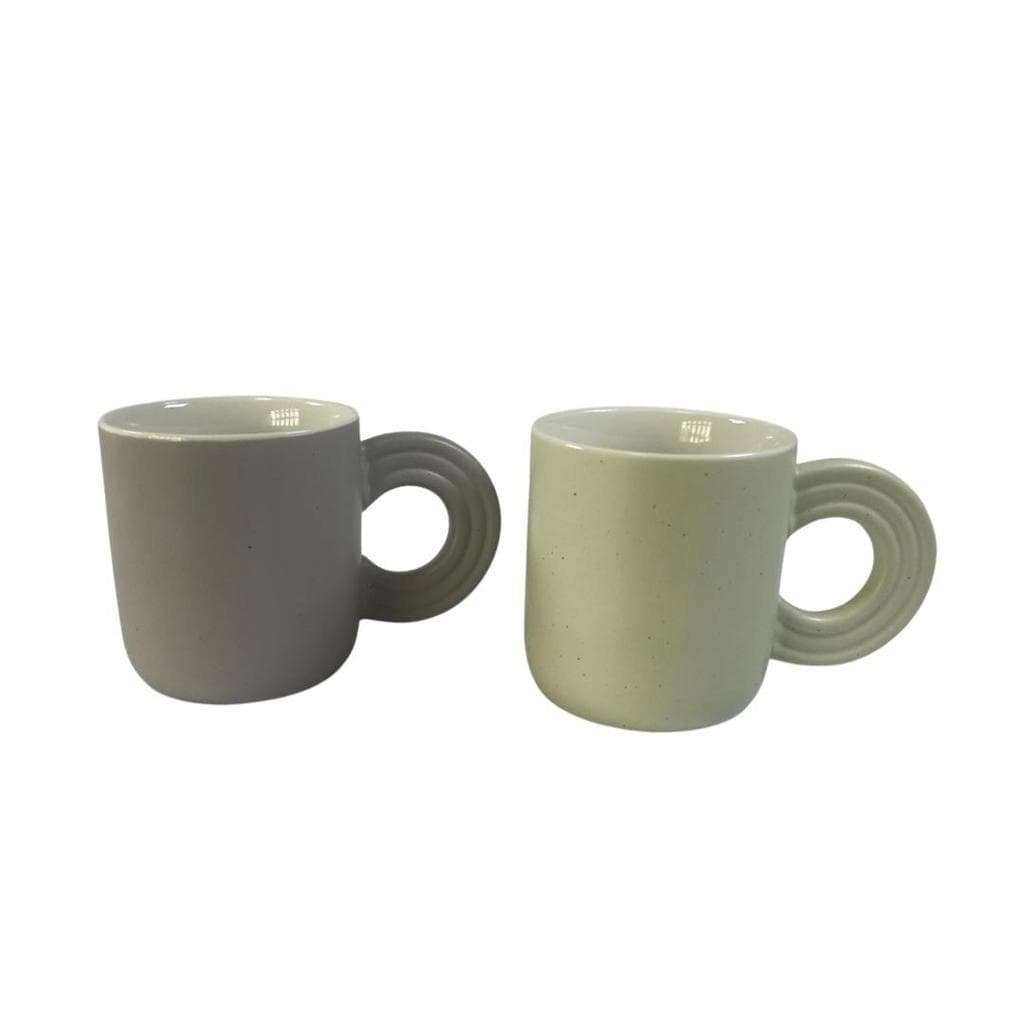 CANECA CERAMICA FOSCA CORES 320ML