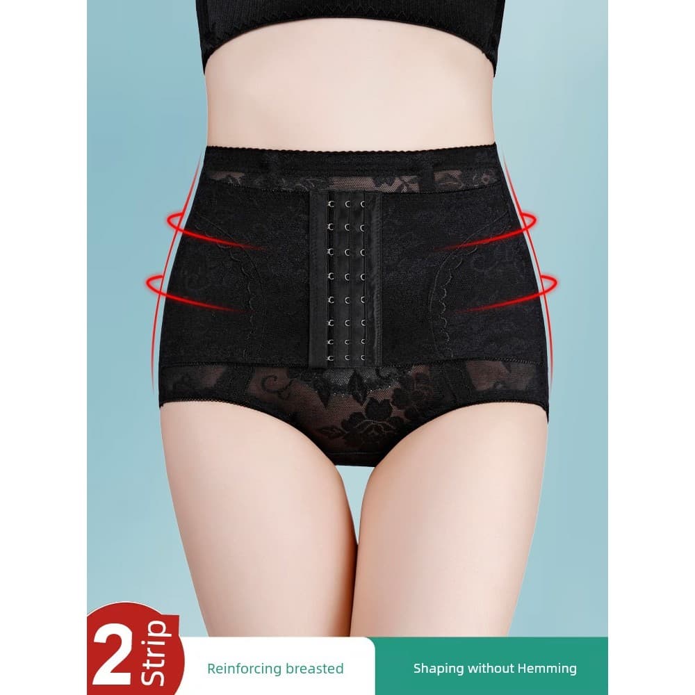 Calcinha cós alto modeladora Calcinha alta sem costura Calcinha plus size cintura Cintura alta barriga pequena pós-