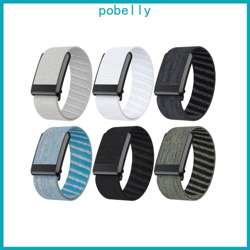 Pob Elástico Banda Respirável Lã Mistura Cinto Substituição Flexível Pulseira Liberação Rápida Sweatproof Para 4 0