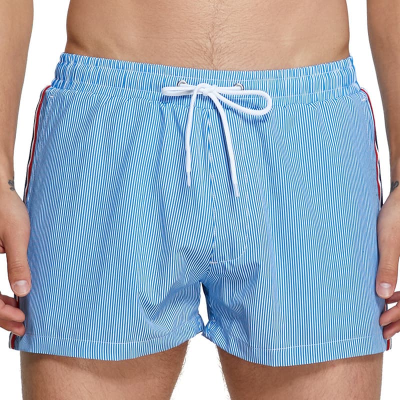 SEOBEAN SEOBEAN Calças de praia masculinas confortáveis e respiráveis calças de praia primavera quente dupla camada Anti