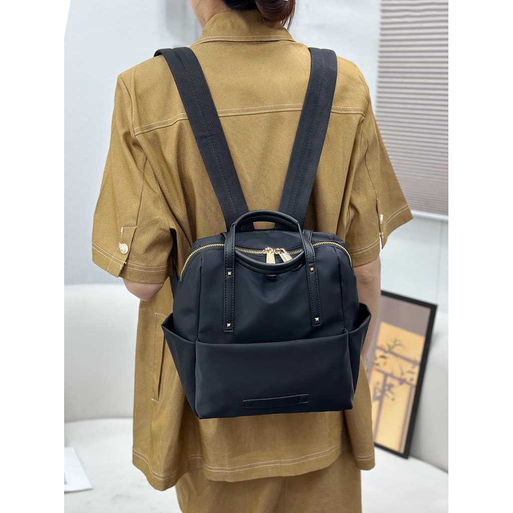 Oxford pano mochila feminina 2026 novo estilo High-End Commuter mochila de viagem leve bolsa escolar de grande capacidad