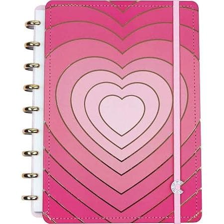 Caderno Inteligente Golden Love Medio 80 fls  Caderno Inteligente
