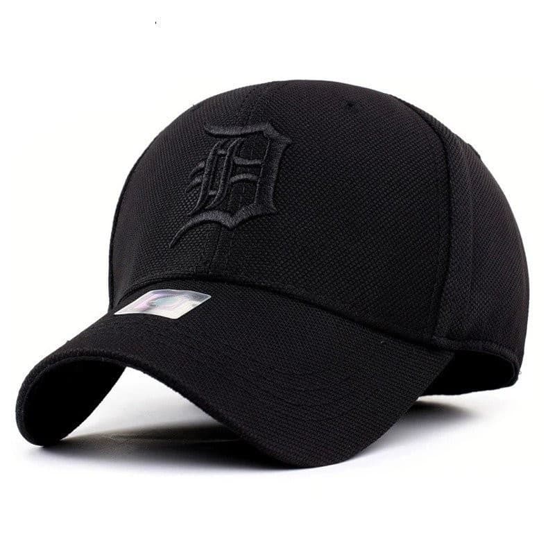 Preto Cabido Fechado Boné De Beisebol Completo Masculino Letras Bordadas Snapback Chapéus Feminino Gorras Osso Caminhone