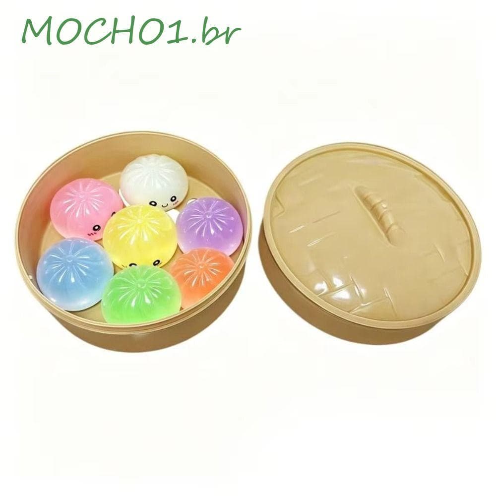 MOCHO1 Bolinhos Squishy , Pão De Cristal Mole Macio E Fofo Em Formato De Comida , Com Brinquedo Sensorial Espremível A V