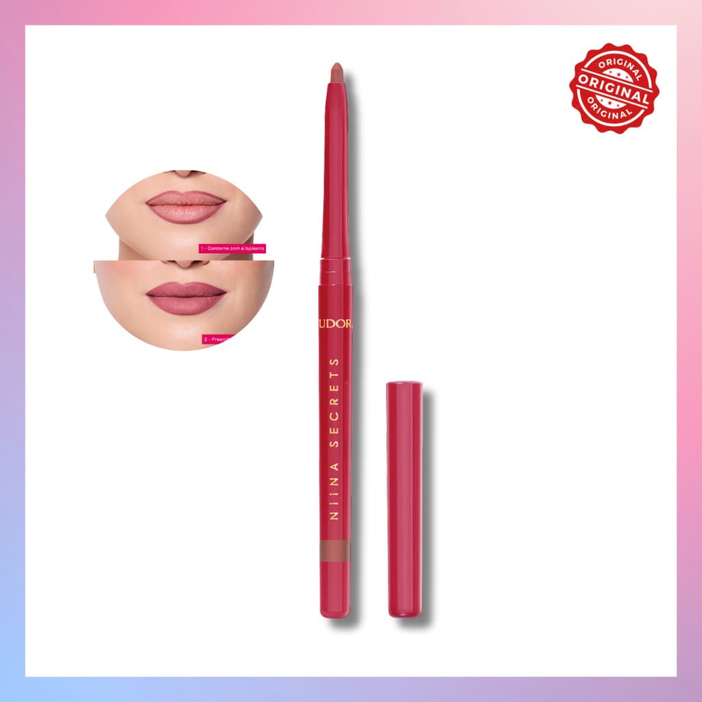 Eudora Niina Secrets Soft Petals Lapiseira Labial Rosa Secreta 1,2g