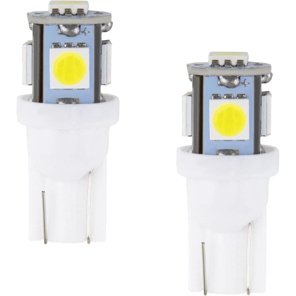 Sixzoo 2PCS 194 Lâmpadas LED, Lâmpada de Placa de Licença 6000K T10 168 W5W 2825 5SMD 5050 Chips LED, Lâmpadas LED de Su