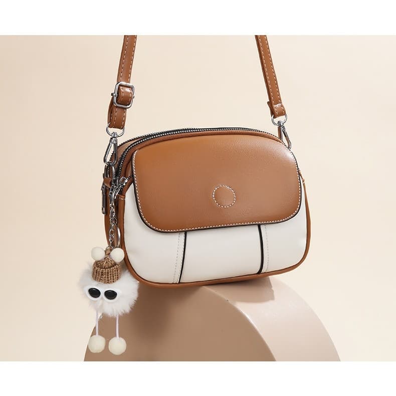 bolsa feminina Bolsa High-End estilo ocidental saco feminino 2024 novo estilo nicho mensageiro saco feminino pequeno red
